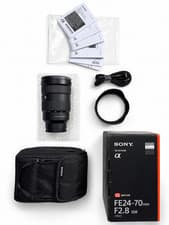 Sony FE 24-70mm f/2.8 GM SEL2470GM Lens for Sony E Mount Open Box