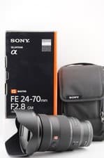 Sony SEL2470GM FE 24-70mm f/2.8 GM E-Mount Full Frame G Master Lens, Mint Condit