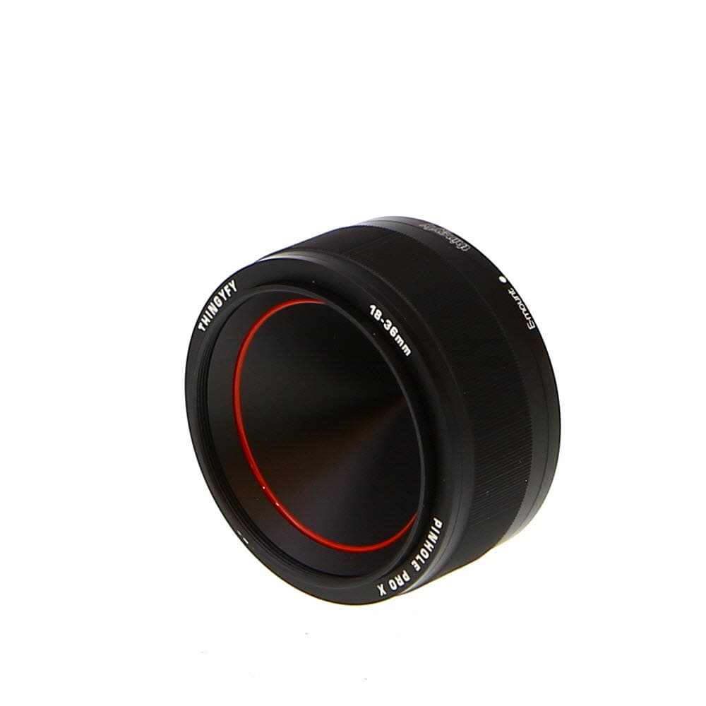 Thingyfy Pinhole Pro X (18-36mm) for Sony E-Mount | 52 | - EX - Excellent - With Caps | Used