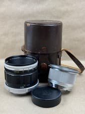 Minolta Macro Rokkor-QF 50mm f/3.5 Lens SR Mount w/ 1:1 Extension Tube & Case